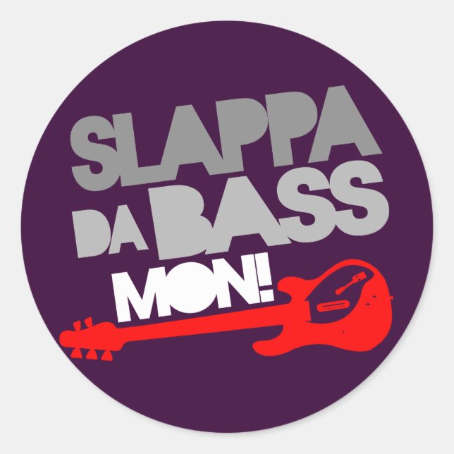 Adesivo Slappa Da Bass Mon! (Frente)