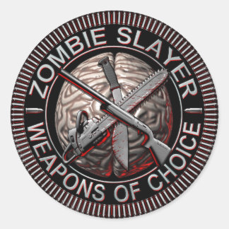 Adesivo Slayer Stickers Zombie
