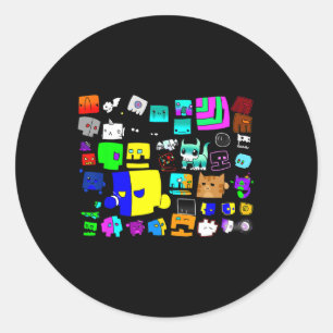 Adesivo Sleep Dash Repetir Jogador de Vídeo Geometria do J