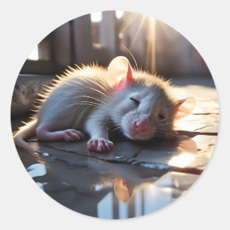 Adesivo Sleeping Mouse