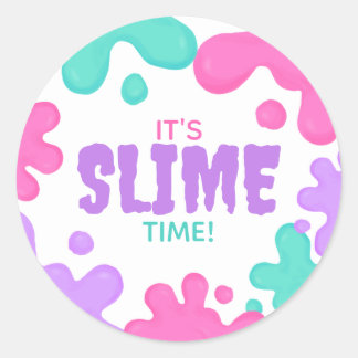 Adesivo Slime Birthday
