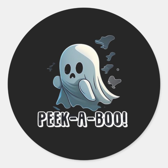 Adesivo Slogan Básico de Peekaboo (Frente)
