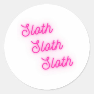 ADESIVO SLOTH SLOTH SLOTH
