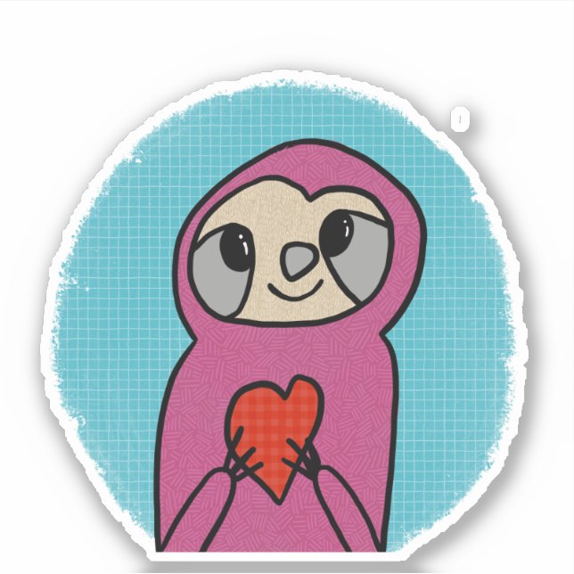 Adesivo Sloth Sticker (Frente)