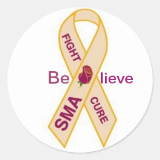 ADESIVO SMA AWARENESS RIBBON