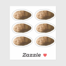 Adesivo Small Potatoes Potato Custom-Cut Stickers