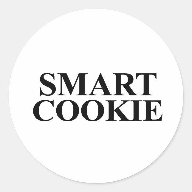 Adesivo Smart Cookie (Frente)