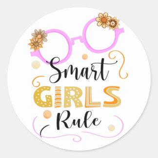 Adesivo Smart Girls Rule