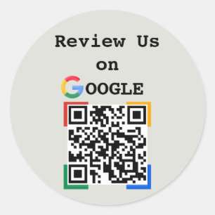 Adesivo Smart Google Review QR Sticker