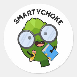 Adesivo Smartychoke Funny Artichoke Pun