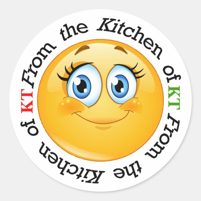 Adesivo SMILE Kitchen Sticker - SRF (Frente)