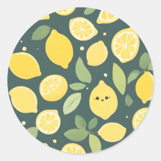 Adesivo Smile Lemon Sticker