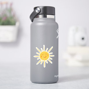 Adesivo Smiley Sun Sunshine Vinyl Cut Sticker