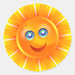 Adesivo Smiley Sunshine