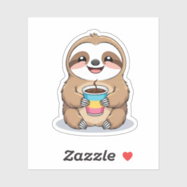 Adesivo Smilth segurando uma taça quente de papelão