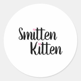 Adesivo Smitten Kitten Cute Valentine