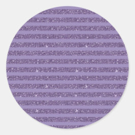Adesivo Smoky Plum Glitter Style Horizontal Stripes