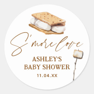 Adesivo S'more Love Smore chá de fraldas