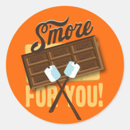 Adesivo S'more para você, Campfire & Bonfire Favors