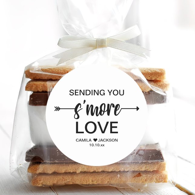Adesivo S'more Wedding Favor (Criador carregado)