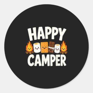 Adesivo S'mores fogueira camping