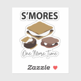 Adesivo Smores S'mores Dessert Mais Uma Vez