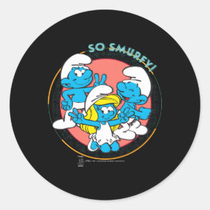 Adesivo Smurfette Jokey So Smurfey