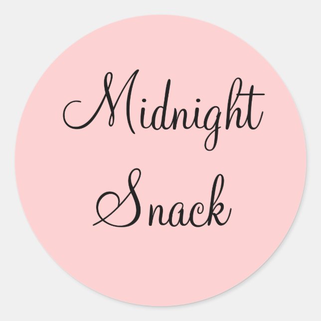 Adesivo Snack Stickers (Frente)