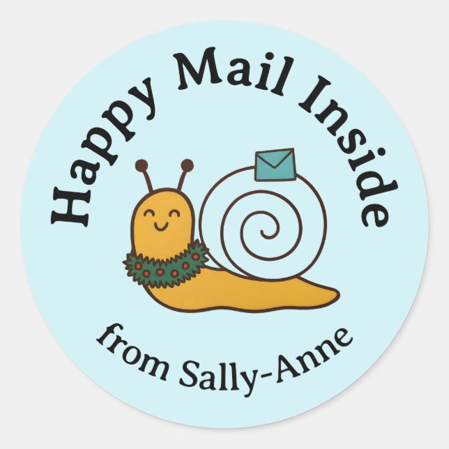 Adesivo Snail Mail Envelope Sticker Set (Frente)