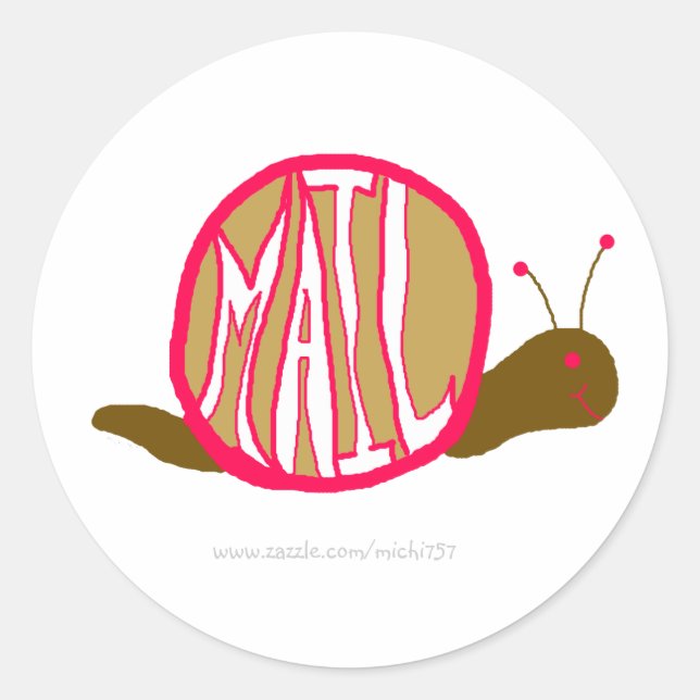 Adesivo Snail mail Stickies (Frente)