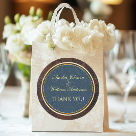 Adesivo Snakeskin Leather Victorian Brown Casamento Favor