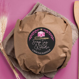 Adesivo Snap, Etiqueta, Compartilhar Câmera de Mídia Socia