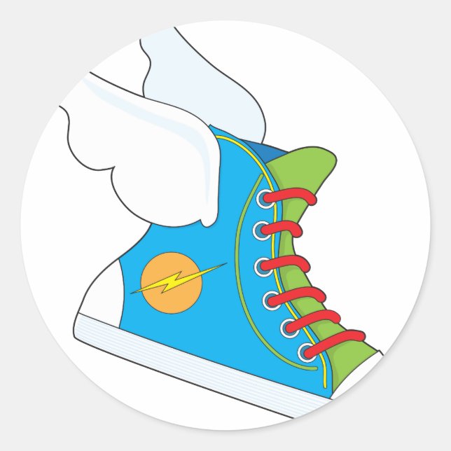 Adesivo Sneaker Voador (Frente)
