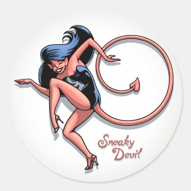 Adesivo Sneaky Devil (Frente)