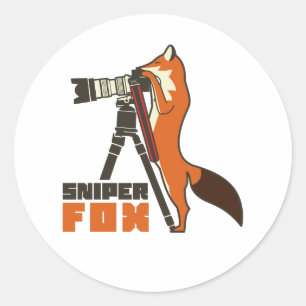 Adesivo Sniper Fox