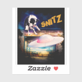 adesivo Snitz do Reparo de Saucer de Bob