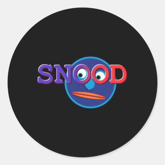 Adesivo Snood Oficial Snood (Frente)