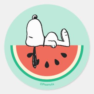 Adesivo Snoopy Sonhos de Melancia