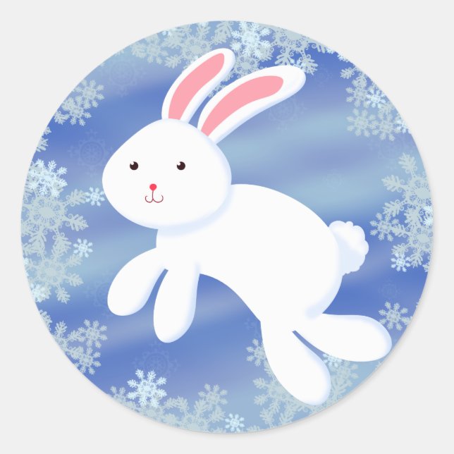 Adesivo Snow Bunny (Frente)
