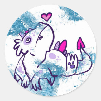 Adesivo Snow Dinossaur Stickers