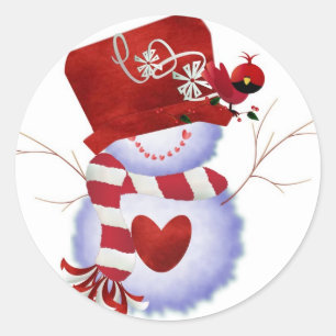 Adesivo Snow Man Sticker
