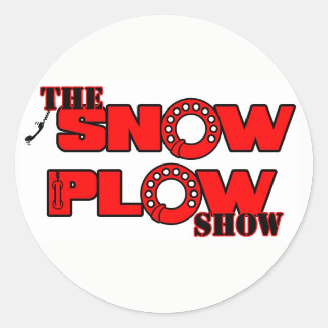Adesivo Snow Plow Show Sticker by Derreck (Frente)