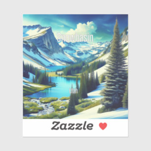 Adesivo Snowball Utah 3 Inch Vinyl Sticker