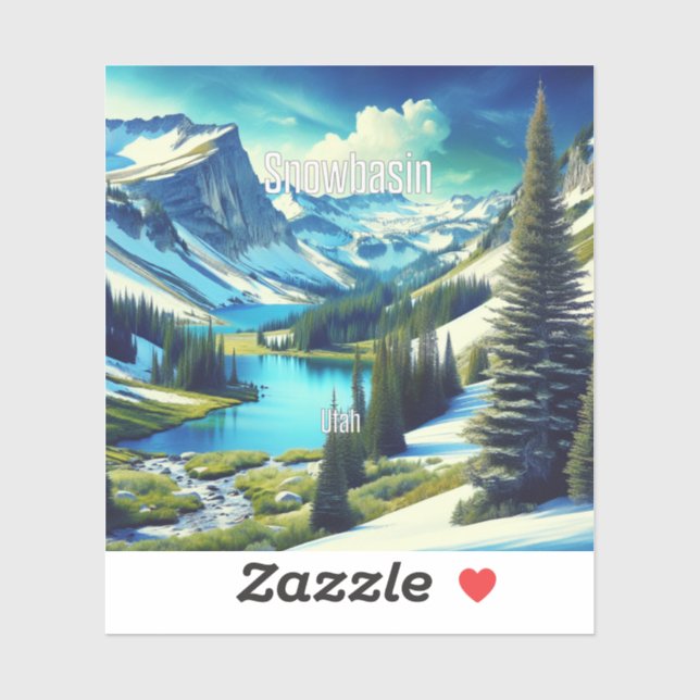 Adesivo Snowball Utah 3 Inch Vinyl Sticker (Folha)