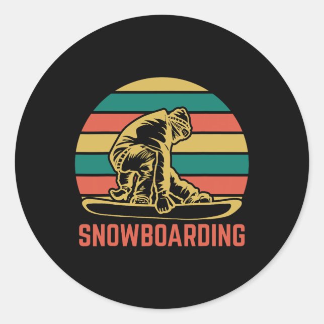 Adesivo Snowboard (Frente)