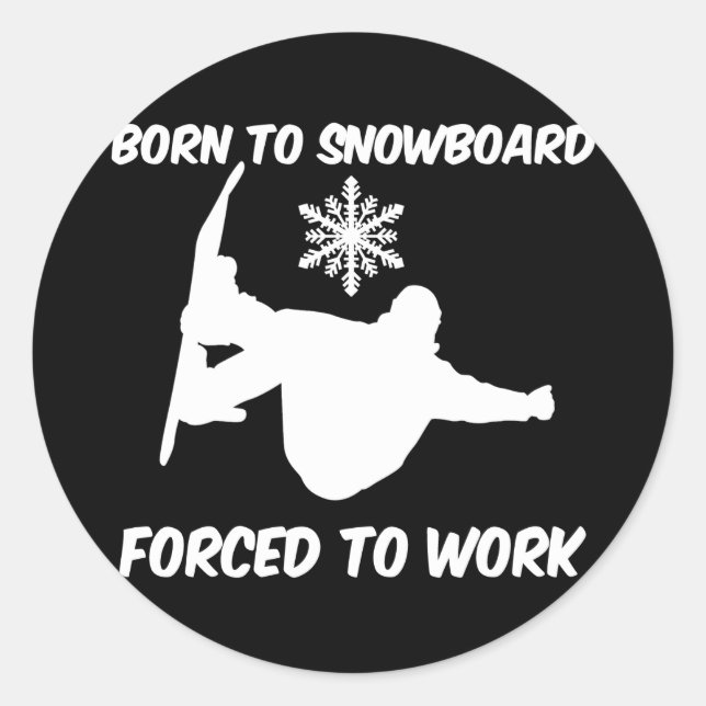 Adesivo Snowboard (Frente)