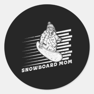 Adesivo Snowboard Activity Outdoor Mountain Ski Recr