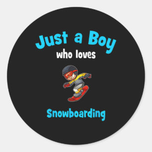 Adesivo Snowboard Jersey for Boys Children's Snowboard