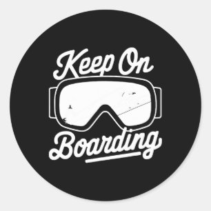 Adesivo Snowboard Lover Humor Design Funny Snowboarder