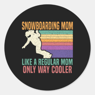 Adesivo Snowboard Mãe Snowboard Snowboard Snowboarder Wint